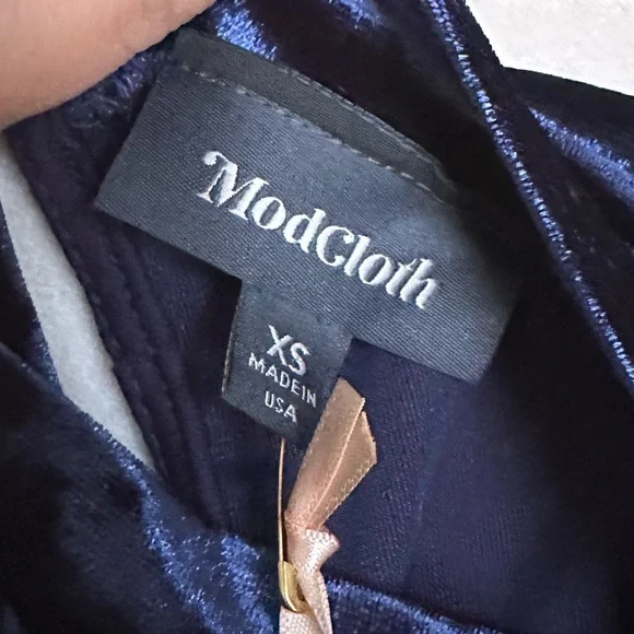 ModCloth PureLuxe Velvet Swing Dress - Picture 7 of 9